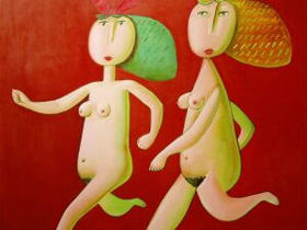 "Свободные и молодые", Художник Виктор Данилов, с сайта www.russkialbum.ru "Свободные и молодые", Художник Виктор Данилов, с сайта www.russkialbum.ru