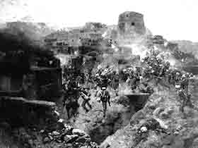 Штурм аула Гимры, 1832 г. С сайта nakhimov.boom.ru Штурм аула Гимры, 1832 г. С сайта nakhimov.boom.ru