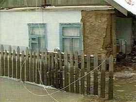 В станице в Краснодарском крае. Кадр НТВ (с) В станице в Краснодарском крае. Кадр НТВ (с)