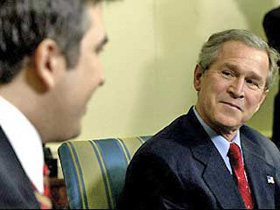 Михаил Саакашвилли и Джордж Буш, фото с сайта news.flexcom.ru (C) Михаил Саакашвилли и Джордж Буш, фото с сайта news.flexcom.ru (C)