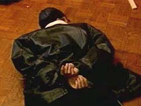 Задержанный боевик. Фото: СФН-РБК (с) Задержанный боевик. Фото: СФН-РБК (с)