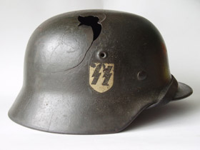 Каска эсэсовца. Фото: kladoiskatel.care.lv Каска эсэсовца. Фото: kladoiskatel.care.lv