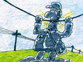 Неизвестный электромонтер. С сайта www.yavlinskiy.ru Неизвестный электромонтер. С сайта www.yavlinskiy.ru