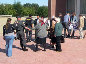 Разгон пикета в Магнитогорске Разгон пикета в Магнитогорске