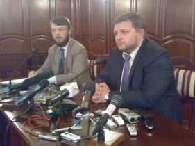 Пресс-конференция Никиты Белых, фото Лизы Охайзиной, Каспаров.Ru Пресс-конференция Никиты Белых, фото Лизы Охайзиной, Каспаров.Ru