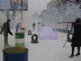 Пикет студентов в Кирове, фото Ивана Измайлова, Каспаров.Ru Пикет студентов в Кирове, фото Ивана Измайлова, Каспаров.Ru
