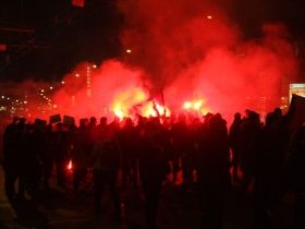 Шествие по проспекту Мира. Фото: Виталий Константинов, Каспаров.Ru Шествие по проспекту Мира. Фото: Виталий Константинов, Каспаров.Ru