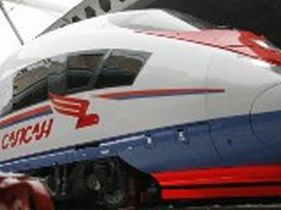 Поезд "Сапсан", фото с сайта http://www.dp.ru/a/2009/11/27/Sapsan_ustranit_konkure Поезд "Сапсан", фото с сайта http://www.dp.ru/a/2009/11/27/Sapsan_ustranit_konkure