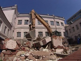 Снос усадьбы Алексеевых. Фото: vesti.ru Снос усадьбы Алексеевых. Фото: vesti.ru