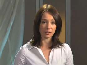 Чулпан Хаматова. Кадр из видеоролика на www.vk.com Чулпан Хаматова. Кадр из видеоролика на www.vk.com