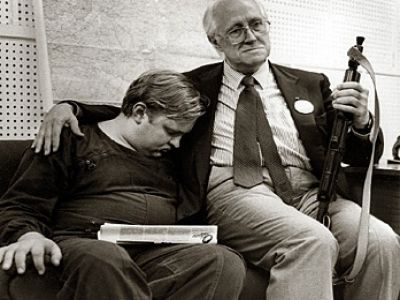 Ночь в Белом доме накануне штурма. Фото samlib.ru Ночь в Белом доме накануне штурма. Фото samlib.ru