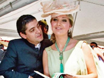 Владимир Тюрин и Мария Максакова. Фото из фейсбука Ольги Романовой Владимир Тюрин и Мария Максакова. Фото из фейсбука Ольги Романовой