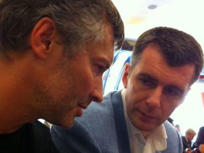 Ройзман и Прохоров. Фото: ura.ru Ройзман и Прохоров. Фото: ura.ru