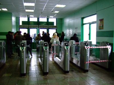 Турникеты. Фото: nazarevo.net Турникеты. Фото: nazarevo.net