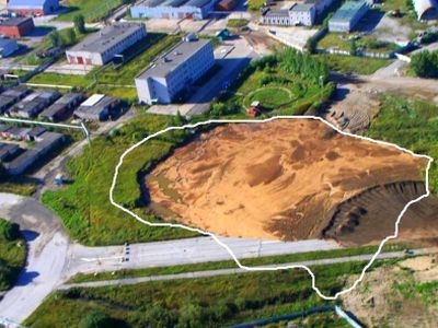 Провал грунта в Березниках. Фото с сайта properm.ru Провал грунта в Березниках. Фото с сайта properm.ru