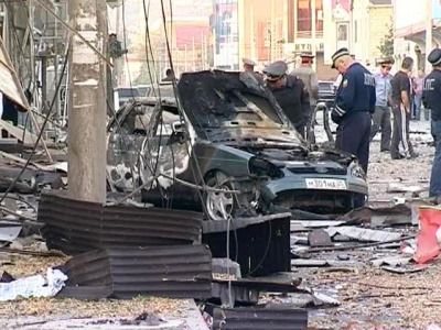 Взрыв у здания ФССП в Махачкале. Фото: polit.pro Взрыв у здания ФССП в Махачкале. Фото: polit.pro