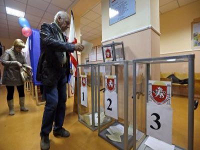 Референдум в Крыму. Фото: Reuters Референдум в Крыму. Фото: Reuters