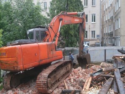 Снос особняка архитектора Соколова Снос особняка архитектора Соколова