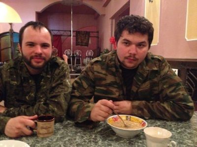 Олег Мельников в Славянске. Фото: http://sputnikipogrom.com/ Олег Мельников в Славянске. Фото: http://sputnikipogrom.com/