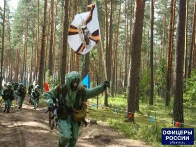 Необычный кросс. Фото: Офицеры России Необычный кросс. Фото: Офицеры России