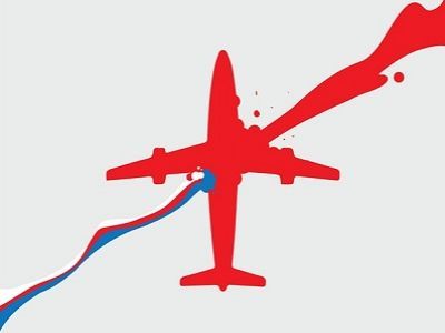 Сбитый "Боинг". Плакат Сбитый "Боинг". Плакат