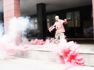 Акция другороссов "Дерипаска — военный преступник". Фото: vk.com/drugoross Акция другороссов "Дерипаска — военный преступник". Фото: vk.com/drugoross