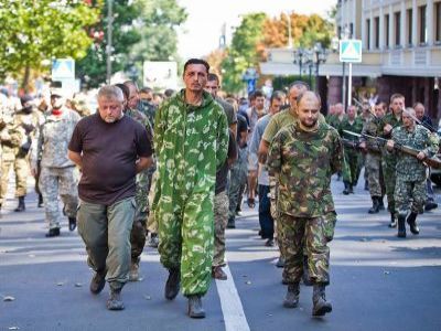 Пленные. Фото: Евгений Фельдман, "Новая Газета" Пленные. Фото: Евгений Фельдман, "Новая Газета"