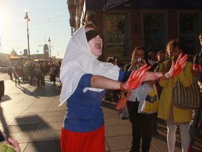 "Ослепшая Россия". Фото из Фейсбука Вадима Ф. Лурье "Ослепшая Россия". Фото из Фейсбука Вадима Ф. Лурье