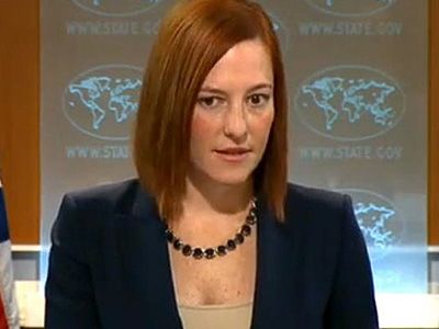 Джен Псаки. Фото: cont.ws Джен Псаки. Фото: cont.ws