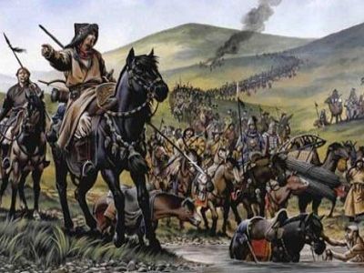 Монгольское войско. Источник - www.historyfiles.co.u Монгольское войско. Источник - www.historyfiles.co.u