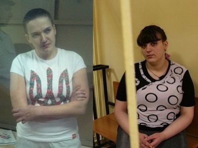 Надежда Савченко и Таисия Осипова. Источники - http://image.tsn.ua/ и http://www.1tvnet.ru/ Надежда Савченко и Таисия Осипова. Источники - http://image.tsn.ua/ и http://www.1tvnet.ru/