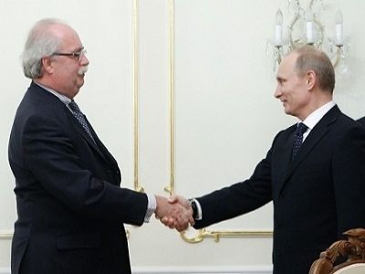 Путин и де Маржери. Источник - http://stockinfocus.ru/ Путин и де Маржери. Источник - http://stockinfocus.ru/