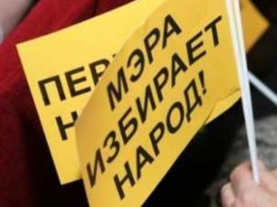"За прямые выборы мэры!" Фото: yarnovosti.com