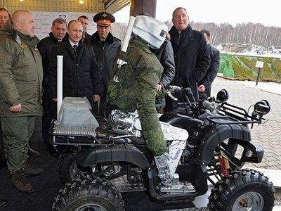 Испытания "боевого робота". Публикуется в блоге автора Испытания "боевого робота". Публикуется в блоге автора