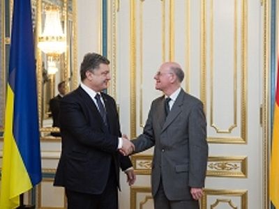 Порошенко и Норберт Ламмерт Порошенко и Норберт Ламмерт