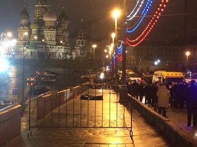 Место гибели Бориса Немцова. Источник - http://nn.by/ Место гибели Бориса Немцова. Источник - http://nn.by/