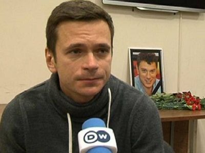 Илья Яшин, 28.2.15. Фото: dw.de Илья Яшин, 28.2.15. Фото: dw.de