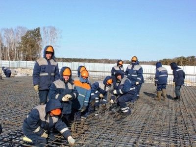 Рабочие космодрома "Восточный". Фото: vostokdrom.ru Рабочие космодрома "Восточный". Фото: vostokdrom.ru