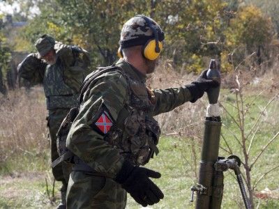 Обстрел из минометов. Фото: liga.net Обстрел из минометов. Фото: liga.net