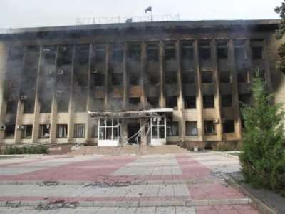 Донецкая область послсе обстрелов. Фото: focus.ua Донецкая область послсе обстрелов. Фото: focus.ua