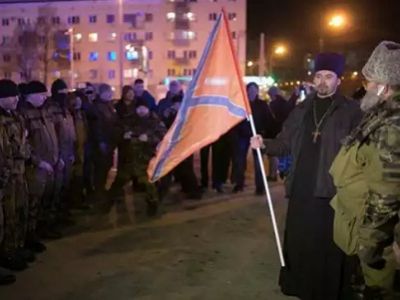 Екатеринбург, отправка боевиков в "Новороссию", март 2015. Источник - http://xn&mdash;80aano6ahdghc.net/