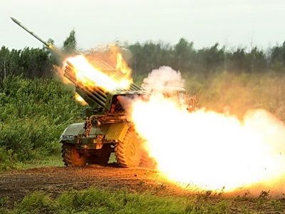 Выстрел из "Града". Фото: cukor.org Выстрел из "Града". Фото: cukor.org