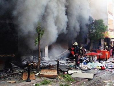 Турция, взрыв, Суруч. Фото: РБК Турция, взрыв, Суруч. Фото: РБК