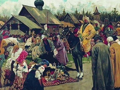 "Баскаки" (картина С.В.Иванова). Источник - wikipedia.org "Баскаки" (картина С.В.Иванова). Источник - wikipedia.org