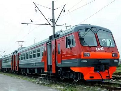 Электричка. Источник - m24.ru Электричка. Источник - m24.ru