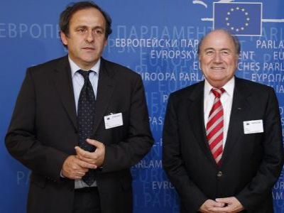 Мишель Платини и Йозеф Блаттер. Фото: smotrisport.tv Мишель Платини и Йозеф Блаттер. Фото: smotrisport.tv