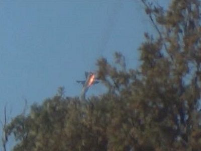 Ситый российский военный самолет. Источник - www.aljazeera.com Ситый российский военный самолет. Источник - www.aljazeera.com