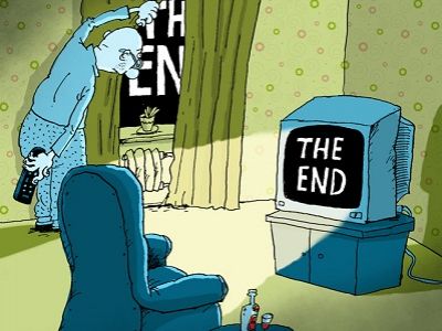 Конец света. Рис. Николая Воронцова, публикуется в igoryakovenko.blogspot.ru Конец света. Рис. Николая Воронцова, публикуется в igoryakovenko.blogspot.ru