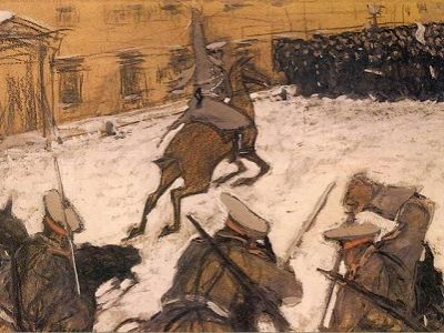 В.Серов. "Солдатушки, бравы ребятушки! Где же ваша слава?" (1905 год). Источник - see2me.ru В.Серов. "Солдатушки, бравы ребятушки! Где же ваша слава?" (1905 год). Источник - see2me.ru