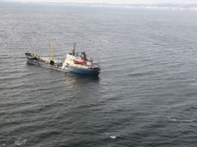 Российский сухогруз "Иван Бобров". Фото: lenta.ru. Российский сухогруз "Иван Бобров". Фото: lenta.ru.